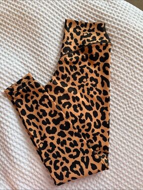 Leopard Print High-Rise Leggings